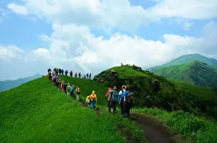 15 驴友天堂,夏季清凉武功山,万亩草甸,云海,星空,日出.