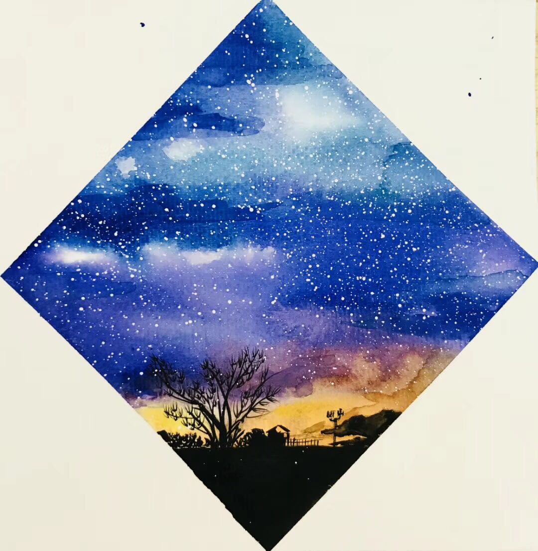 十一主题水彩插画课 |记录天马行空的想象