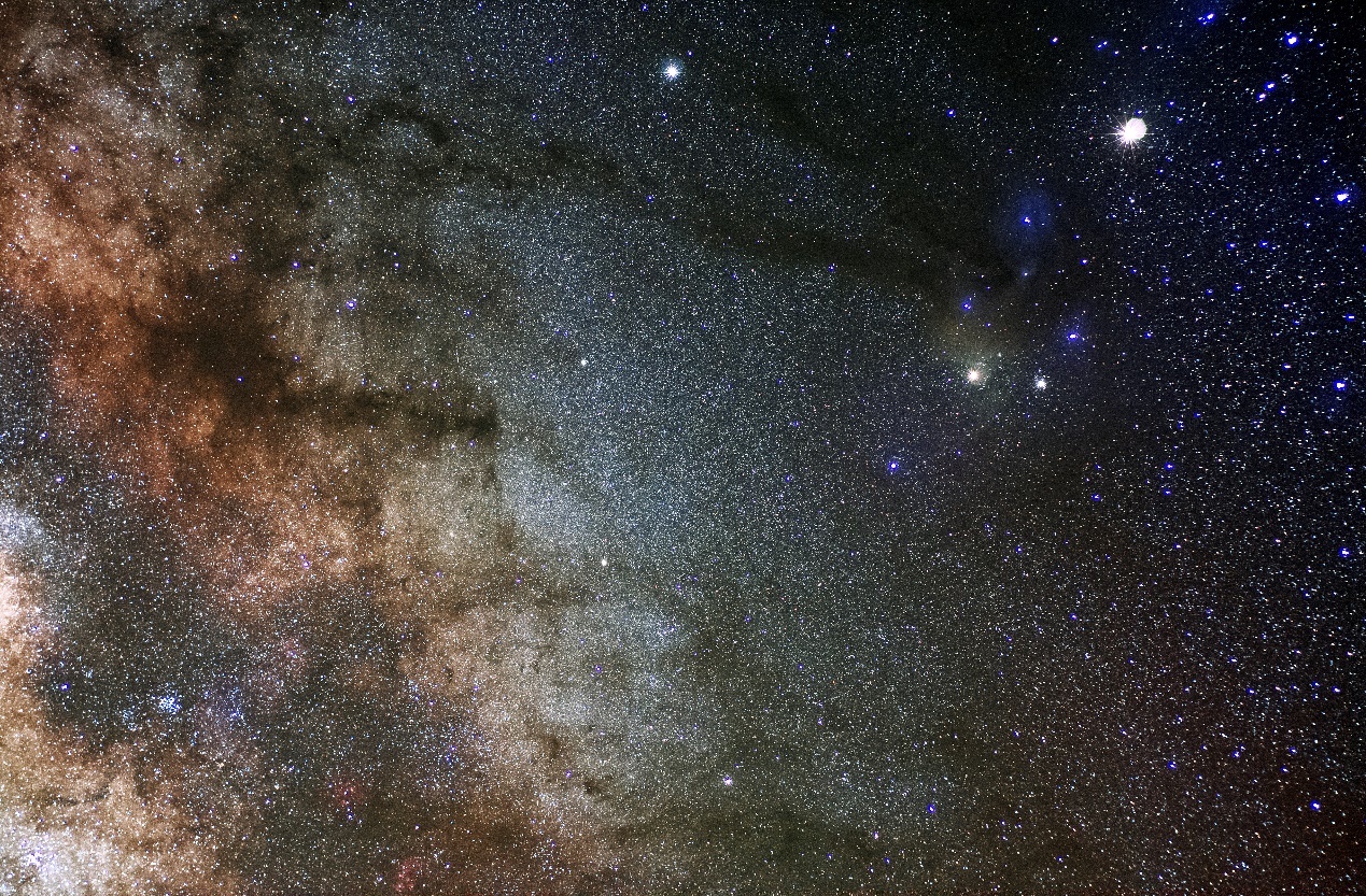天文台观星我和银河有个约会璀璨星空今晚遨游在浩瀚宇宙