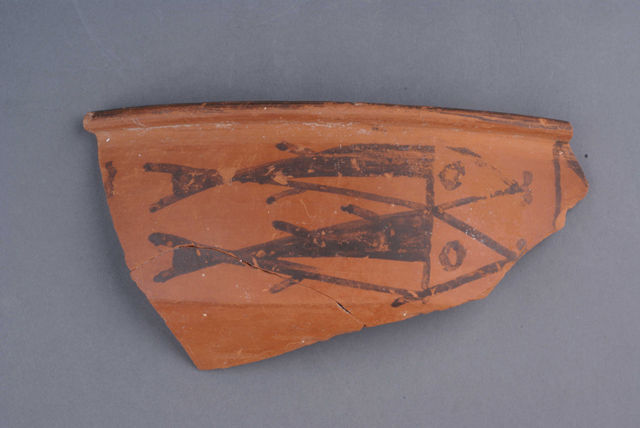 仰韶文化彩陶鱼纹图片