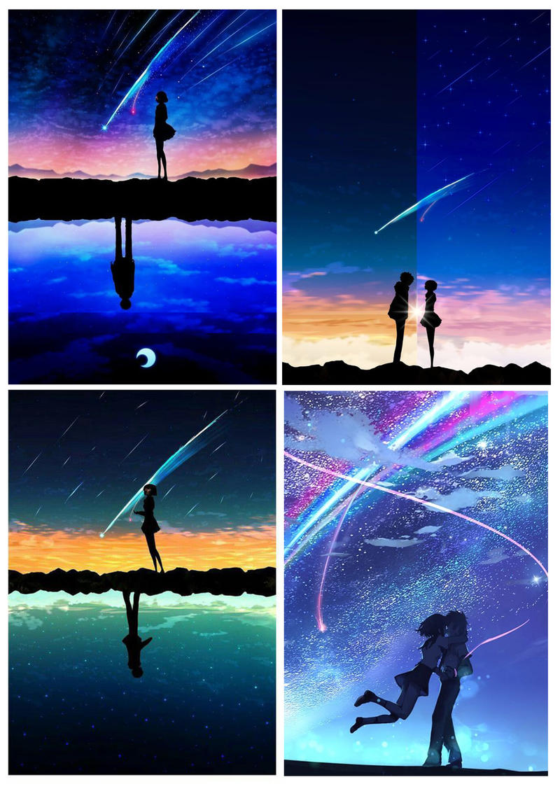 唐醋画吧零基础油画一起来画电影你的名字